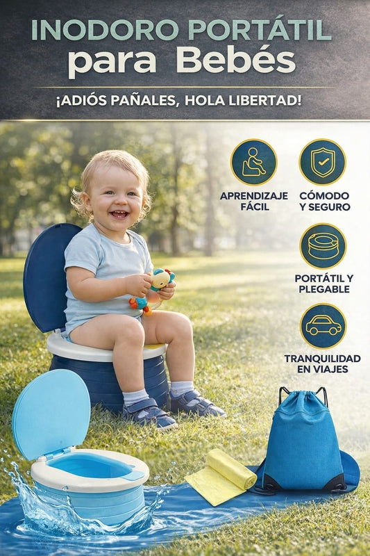 BAÑO PORTATIL PLEGABLE