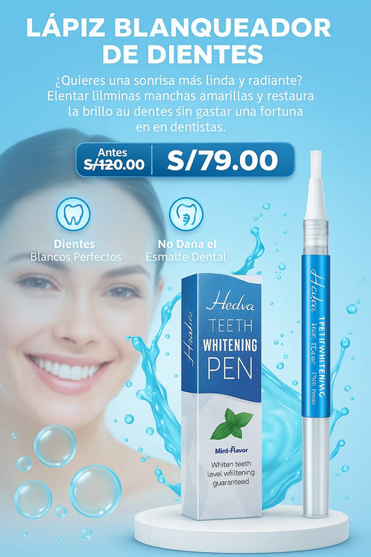 lapiz blanqueador de dientes